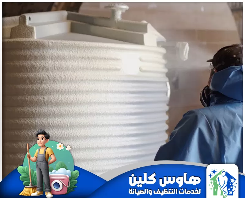 عزل خزانات الفيبر جلاس بالرياض 0506747660 هاوس كلين نوفر في شركتنا خدمة عزل خزانات الفيبر جلاس بالرياض بجودة عالية، حماية كاملة ضد التسرب، مواد آمنة وفريق محترف.